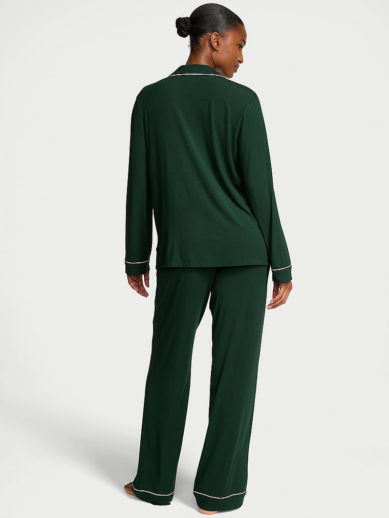 Modal Soft Long Pajama Set