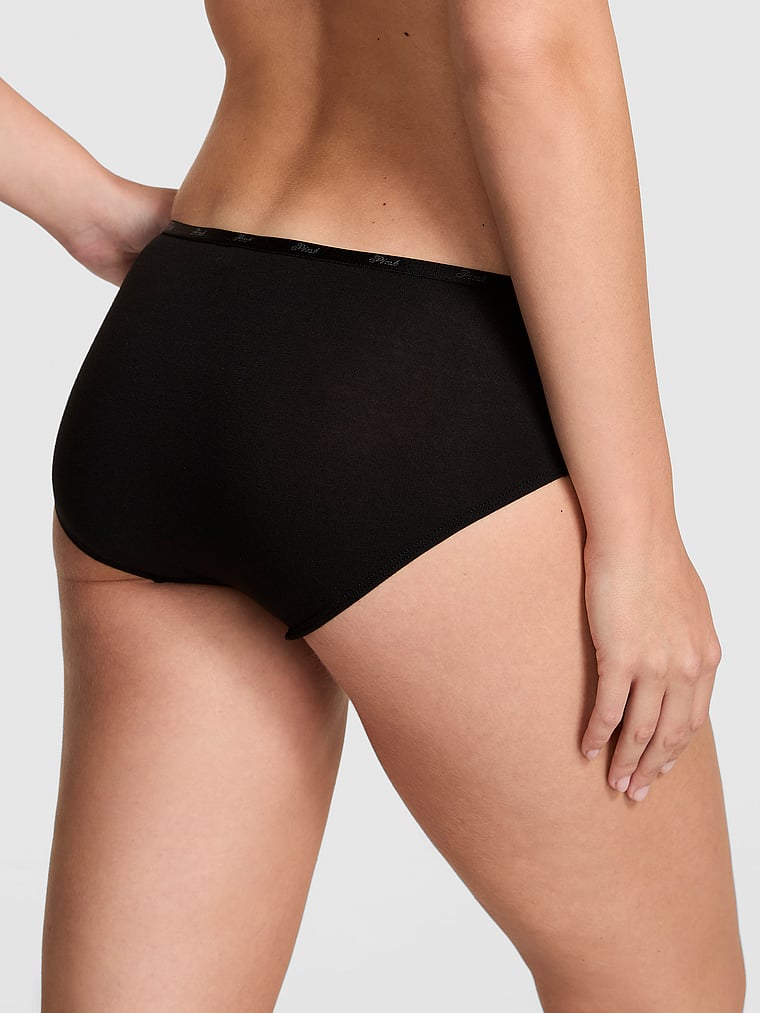 Logo Cotton Hiphugger Panty