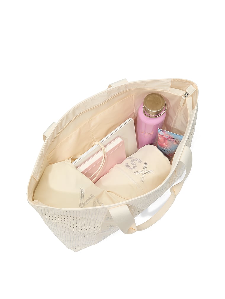 Victoria's Secret, Victoria's Secret Bling Tote Bag, Bling Tote Bag, offModelBack, 3 of 3