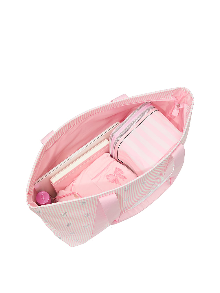 Victoria's Secret, Victoria's Secret Shine Tote Bag, Shine Tote Bag, offModelBack, 5 of 5