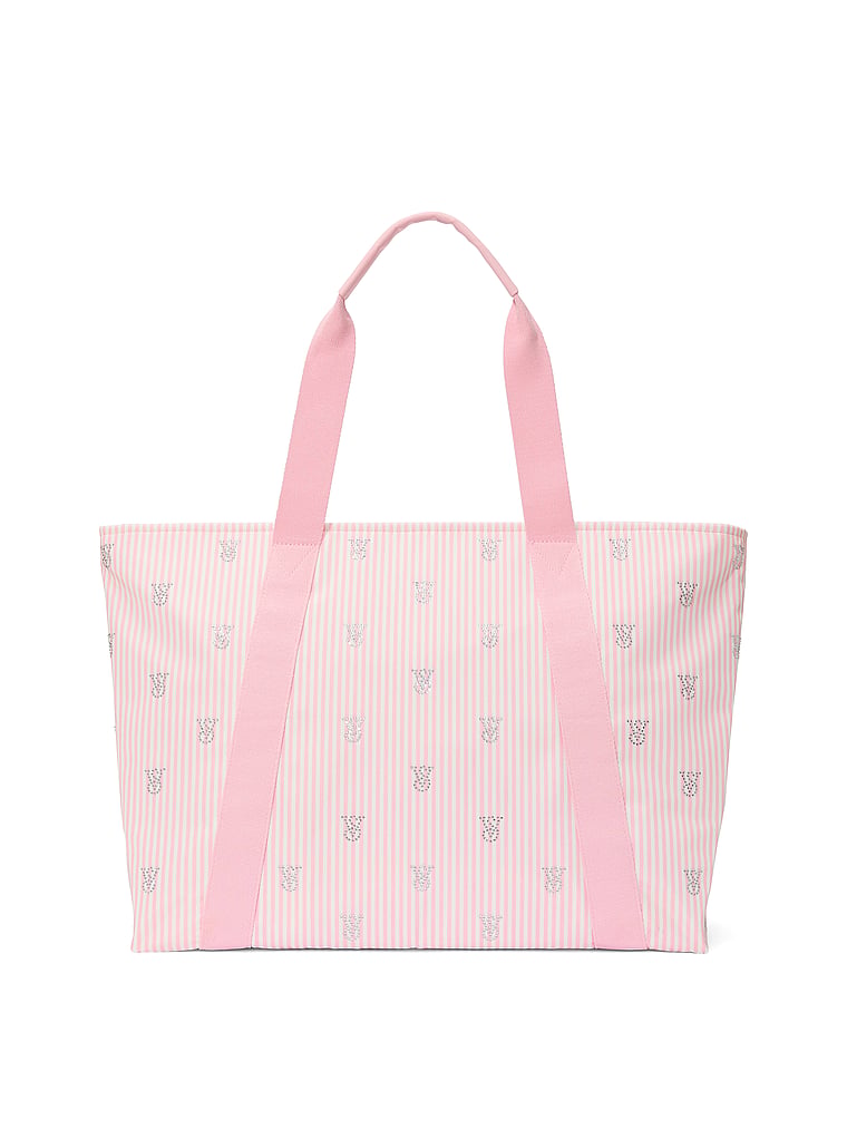 Victoria's Secret, Victoria's Secret Shine Tote Bag, Shine Tote Bag, onModelBack, 4 of 5