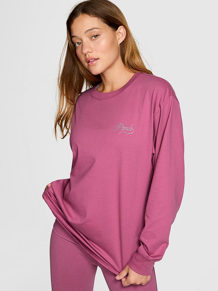 Campus Cotton™ Long-Sleeve Tee