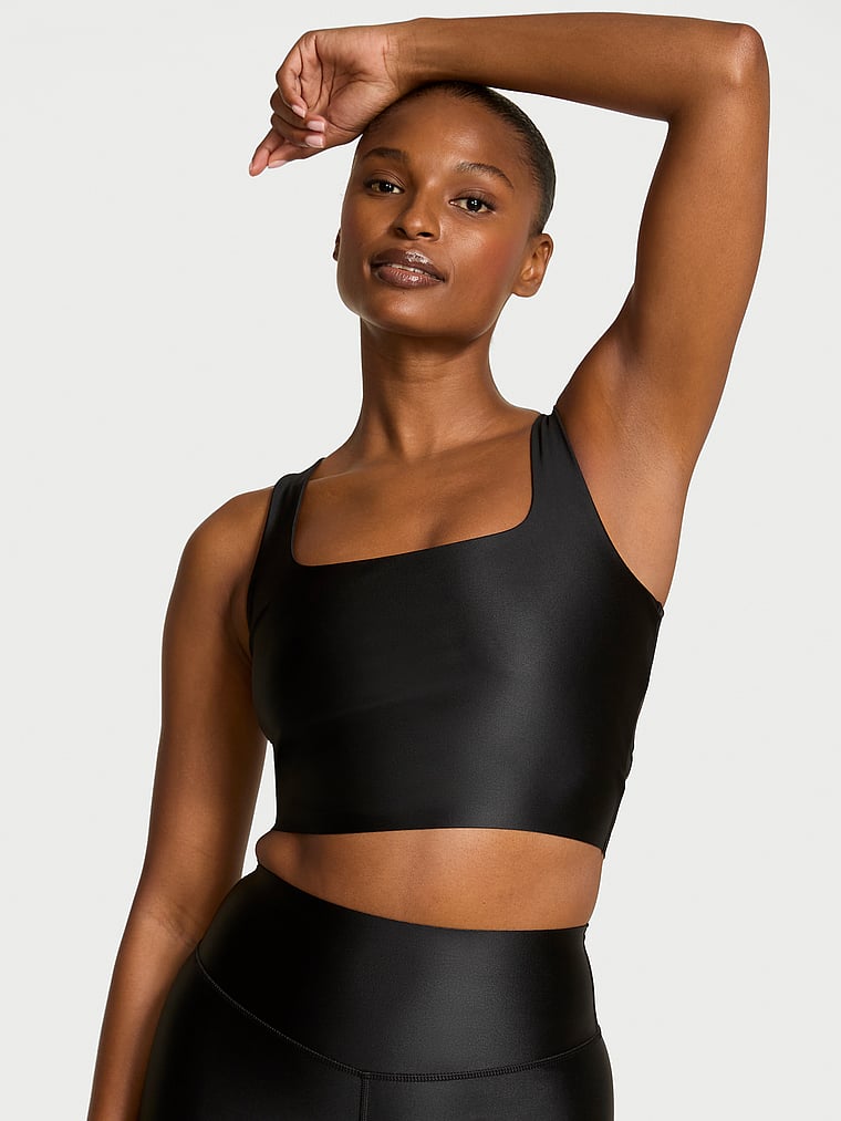 VSX GlossyTech™ Square-Neck Bra Top
