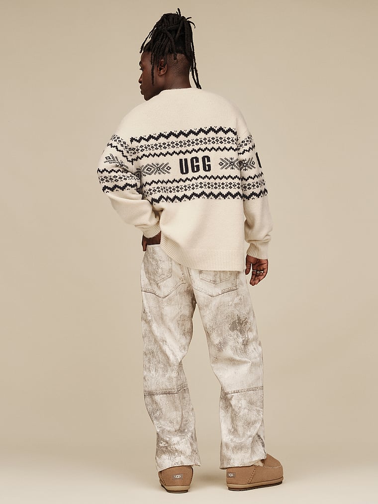 UGG® Kaelan Uggisle, Cream Multi, onModelBack, 2 of 4