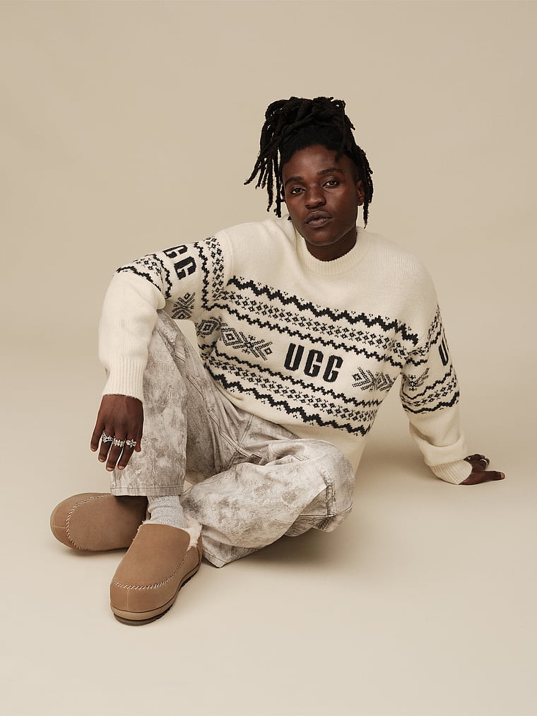 UGG® Kaelan Uggisle, Cream Multi, onModelSide, 3 of 4