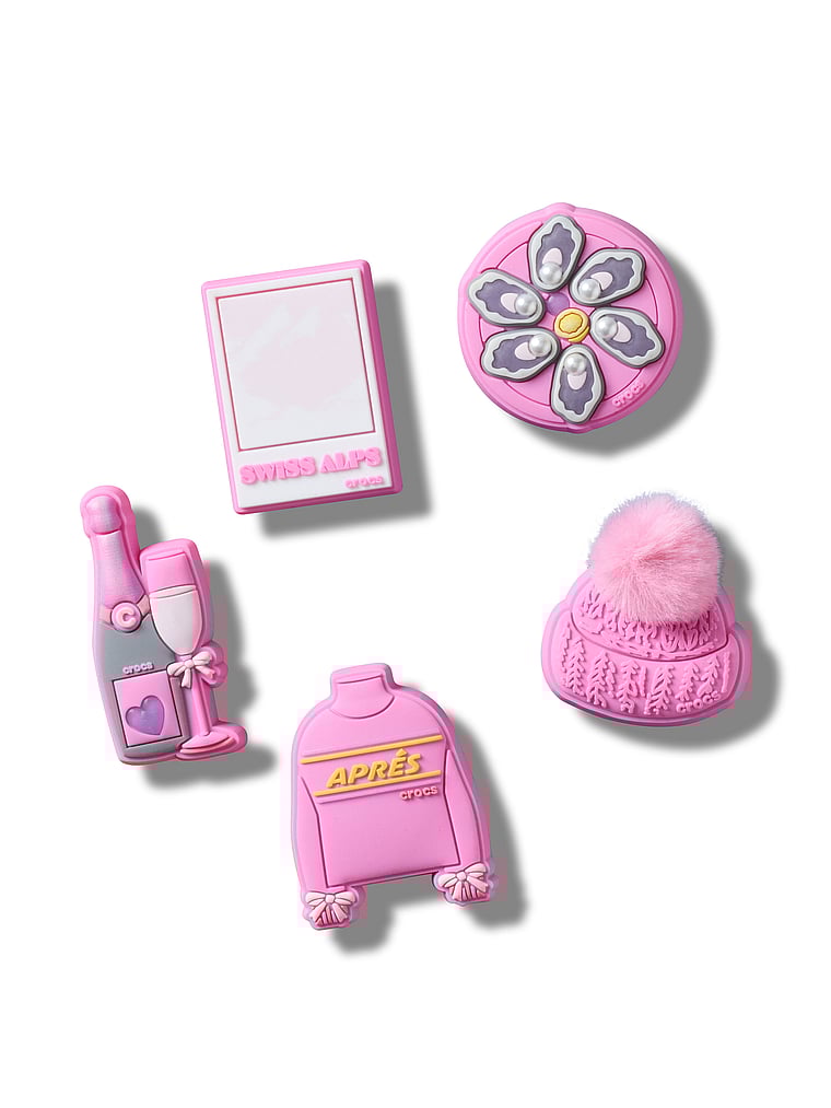 5-Pack Jibbitz Apres Ski Girl Charms