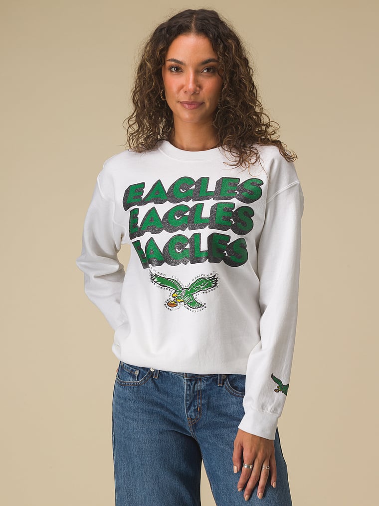 NFL Repeat Bling Crew Fleece Sweatshirt