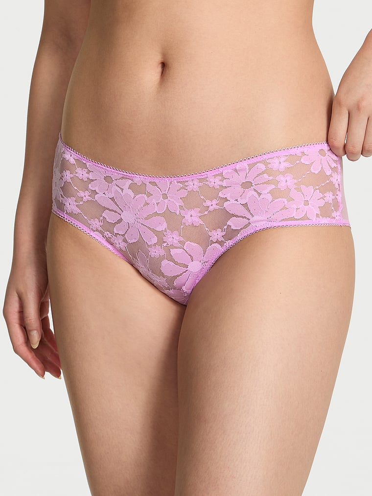 PINK PINK Wink™ Cheeky Panty, Hushed Lilac, onModelFront, 1 of 3 Gloria is 5'9" and wears Small