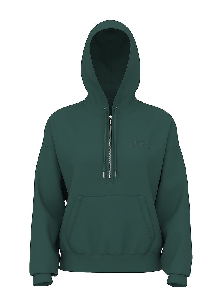 Ivy Fleece Campus Half-Zip Hoodie