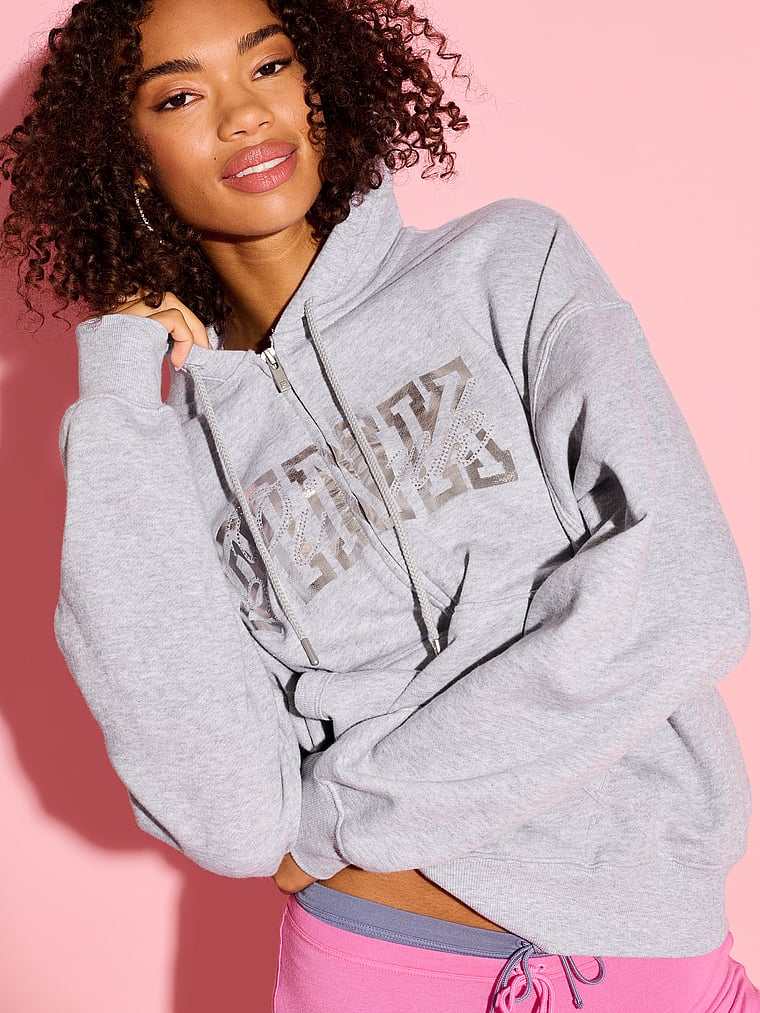 Ivy Fleece Campus Full-Zip Hoodie