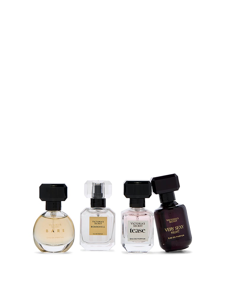 Victoria's Secret, Fine Fragrance Mini Eau de Parfum 4-Piece Gift Set, Assorted, onModelFront, 1 of 3