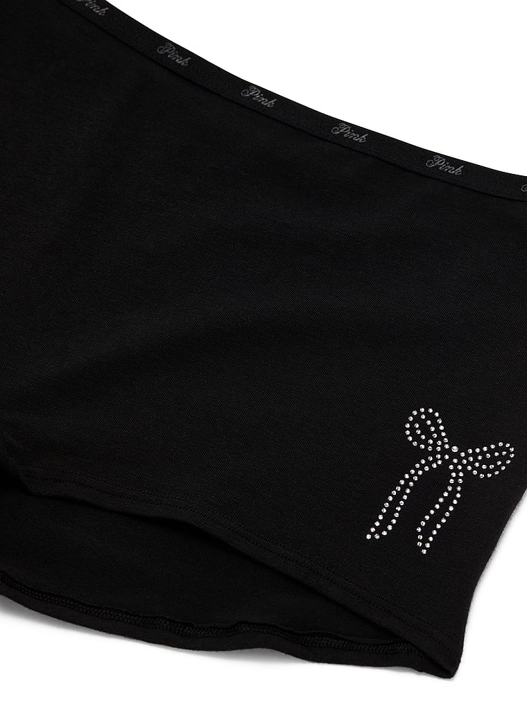 Logo Cotton Boyshort Panty