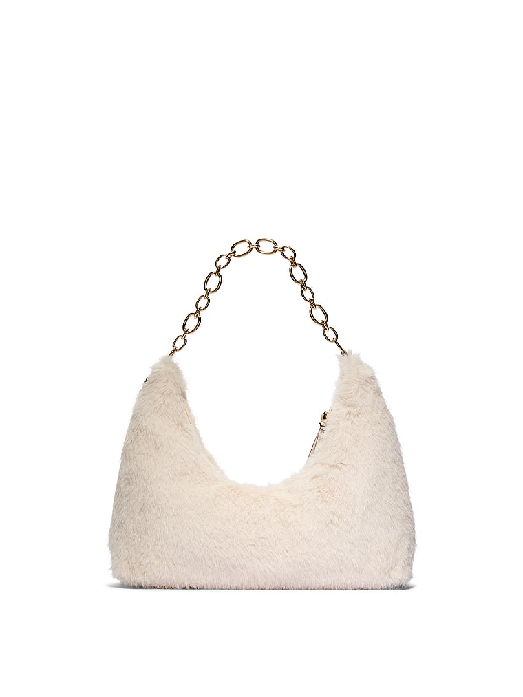 VS Icon Medium Faux Fur Shoulder Bag