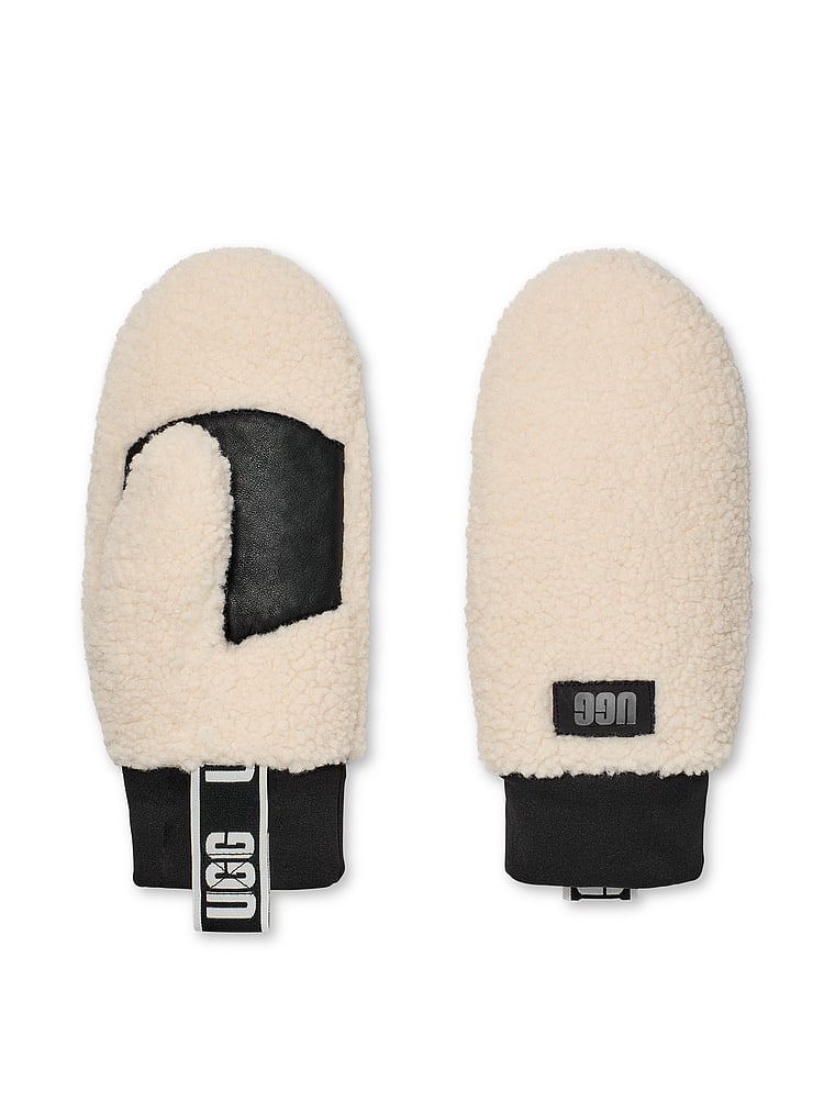 UGGfluff Mitten With Logo Tape