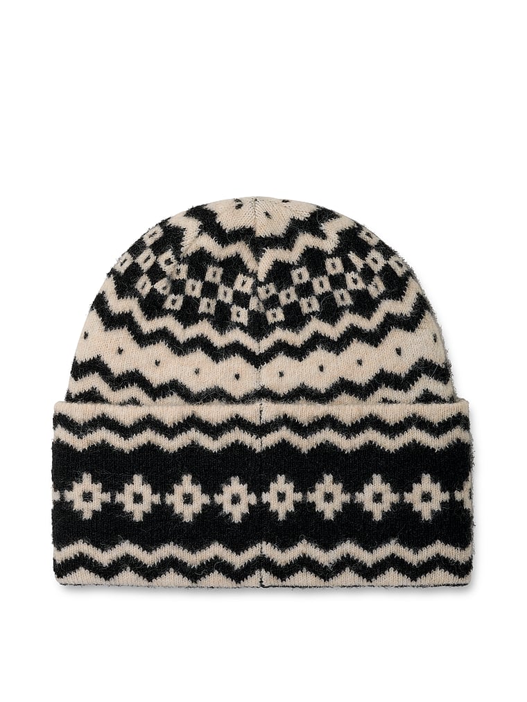 UGG® UGGIsle Beanie, Black Multi, onModelBack, 2 of 2