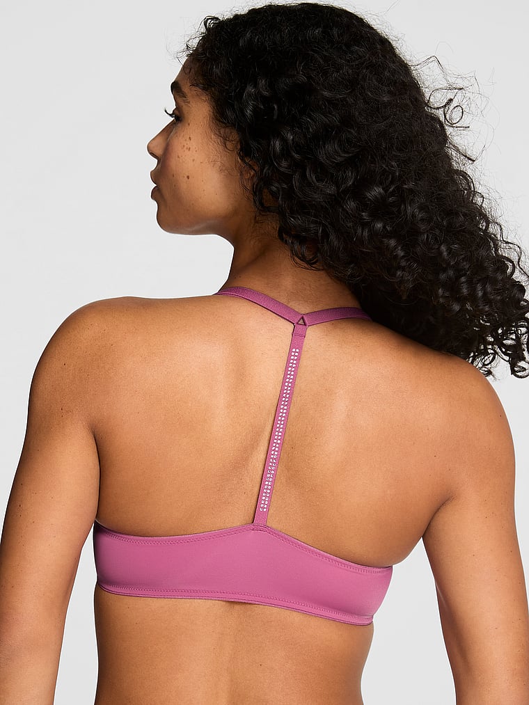 PINK Wear Everywhere Wear Everywhere™ Front-Close Push-Up Bra, onModelBack, 2 of 3