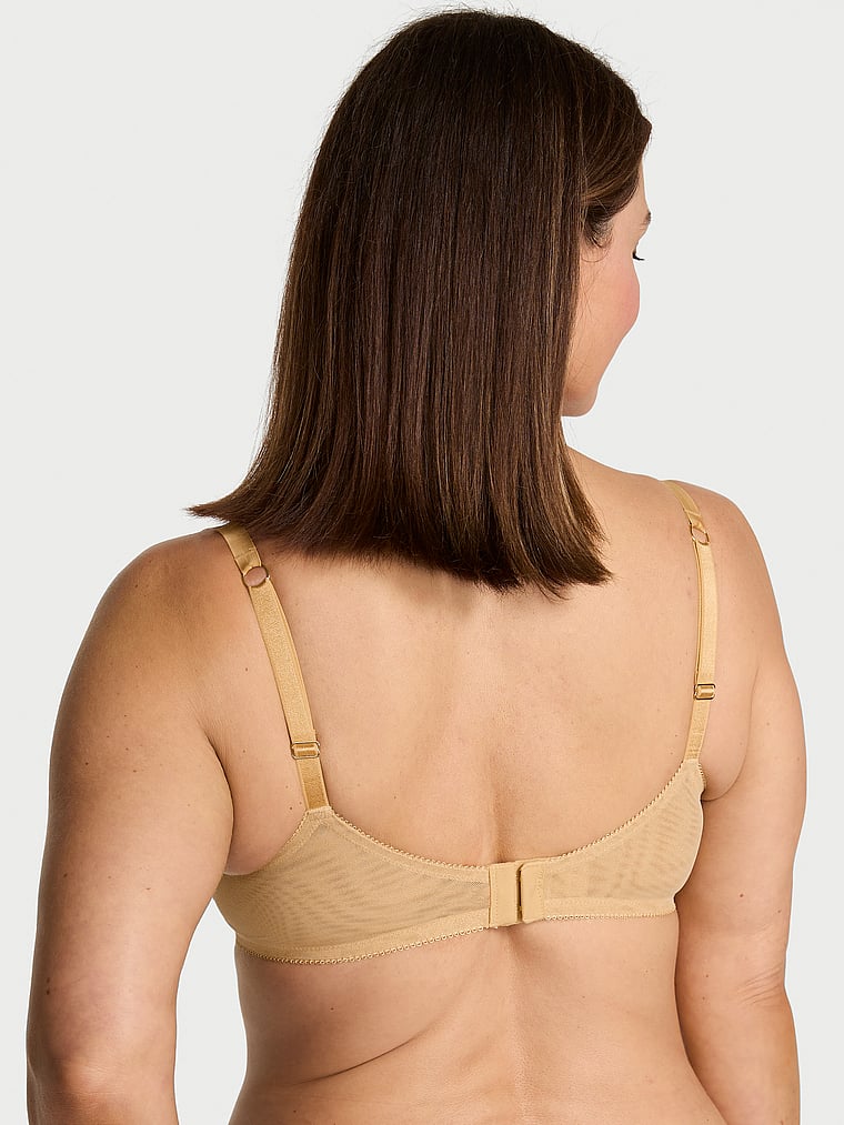 Victoria's Secret, Very Sexy Fabulous by Victoria's Secret Showgirl Embroidery Unlined Full-Cup Bra, Showgirl Embroidery, onModelBack, 2 of 3