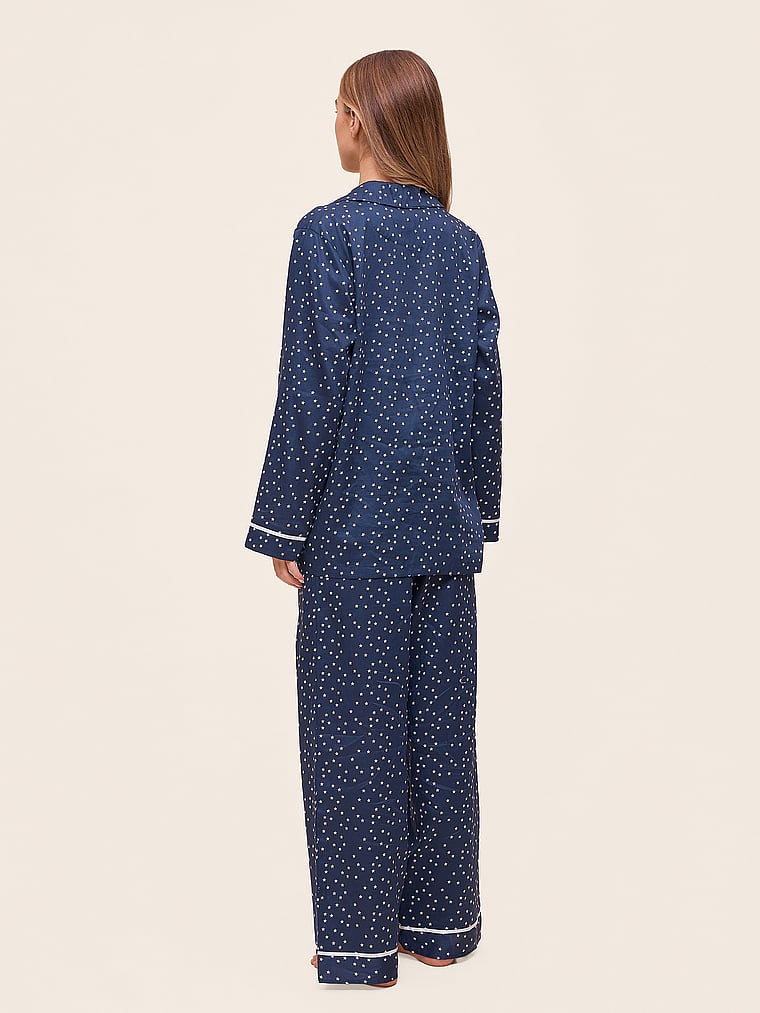 Stars Cotton Full-Length PJ Set