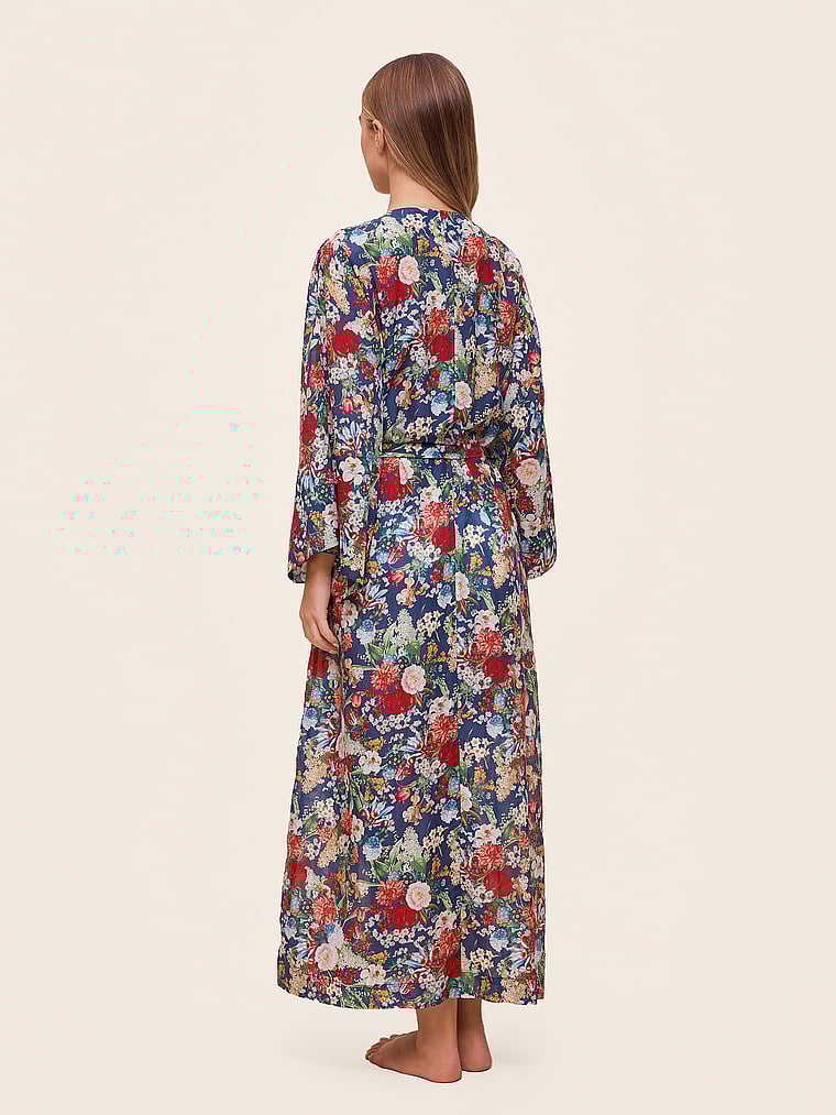 Holly Cotton Maxi Kimono Robe