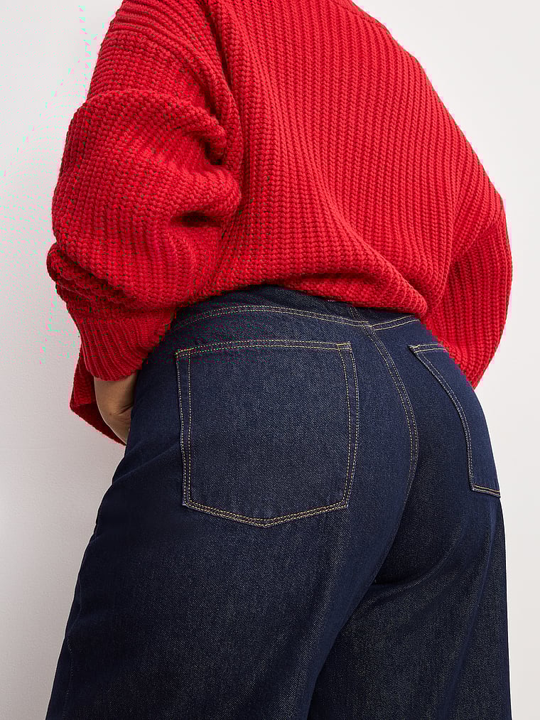 Good Standard Baggy Cuffed Jeans