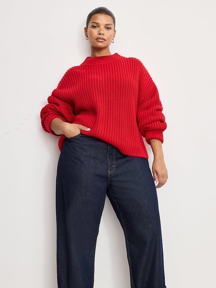 Good Standard Baggy Cuffed Jeans