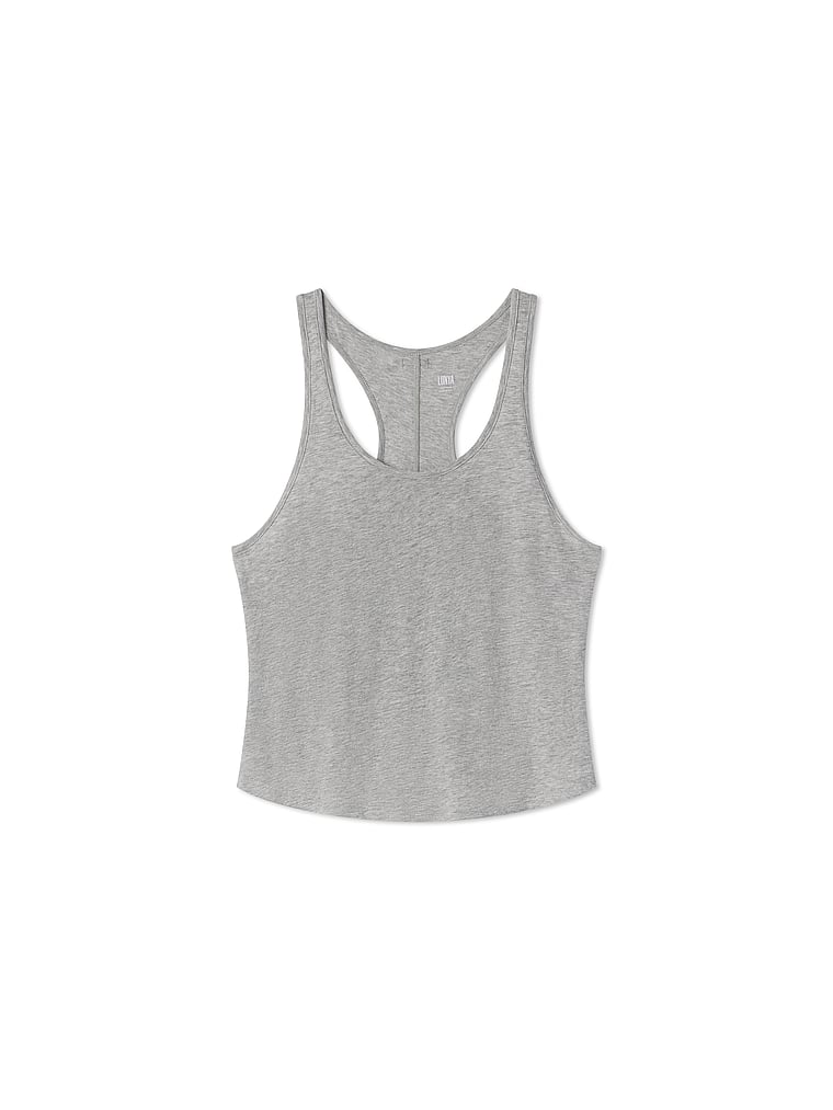 Organic Pima Curved Hem Tank