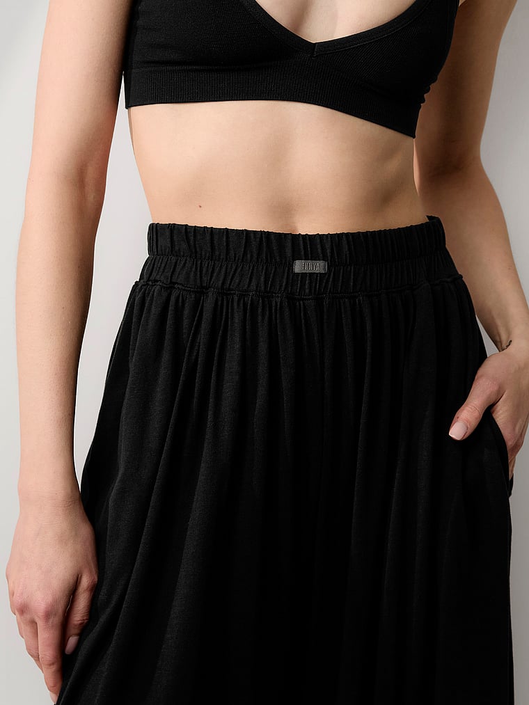 Organic Pima Wide-Leg Pant