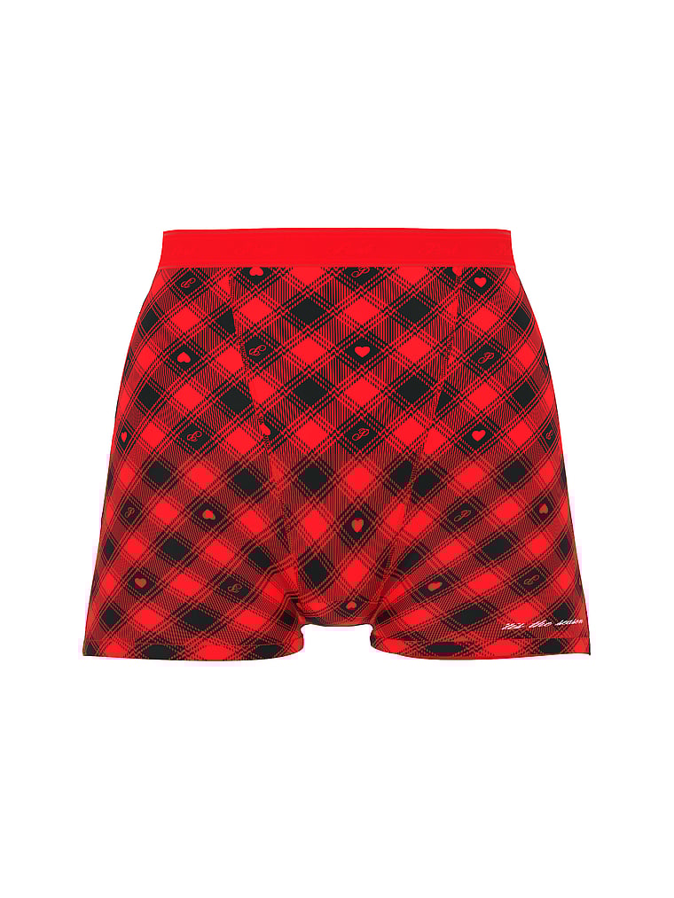 Logo Cotton High-Waist Boyshort Panty