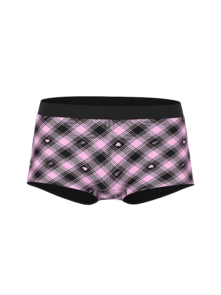 Logo Cotton Boyshort Panty