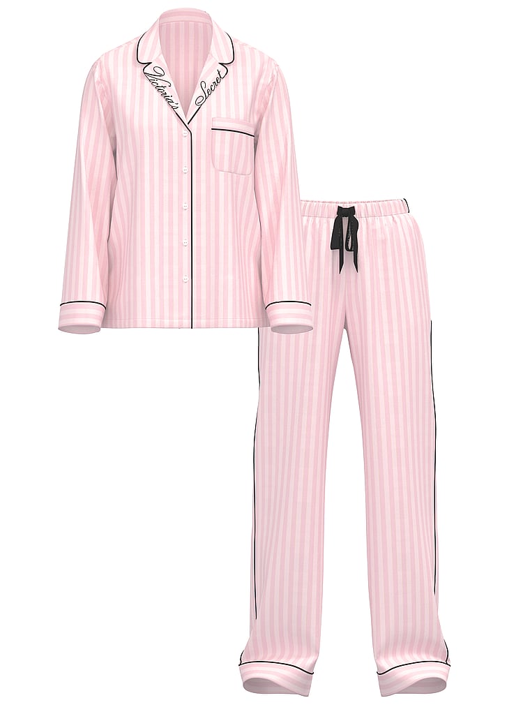 Flannel Long Pajama Set