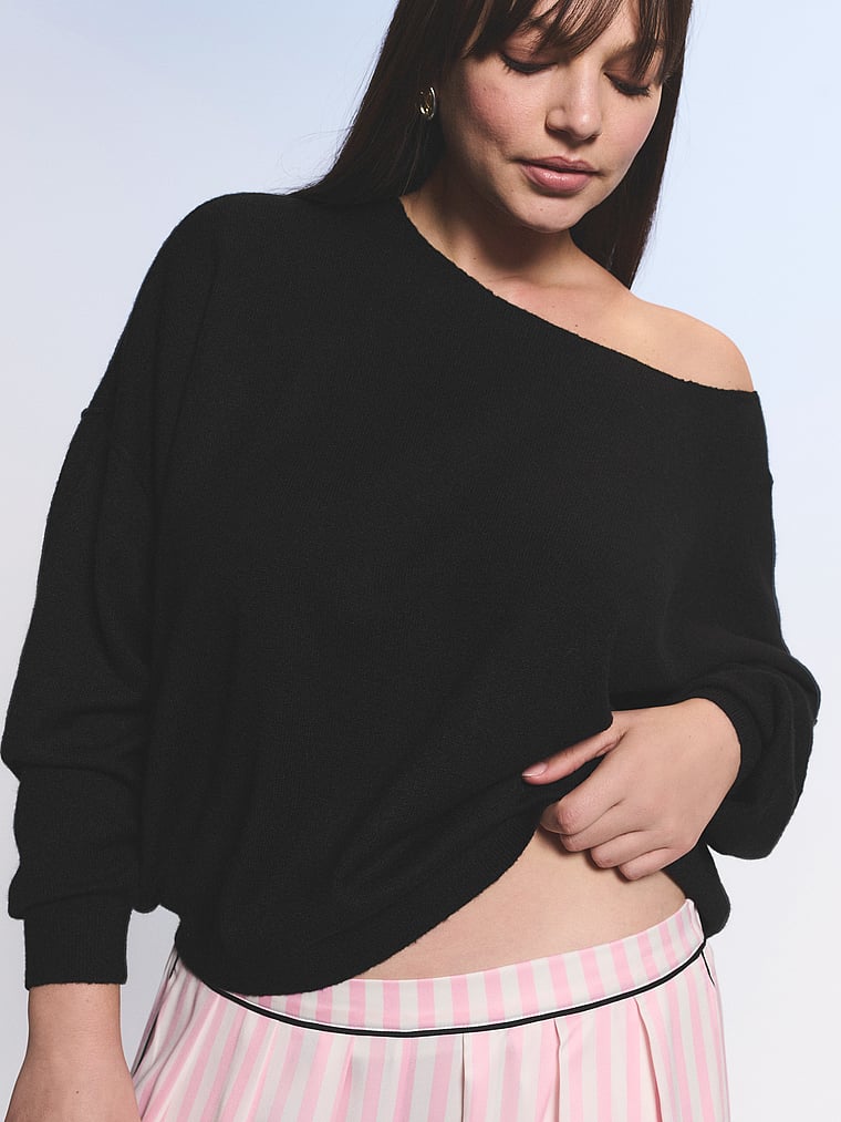 Knit Boatneck Sweater