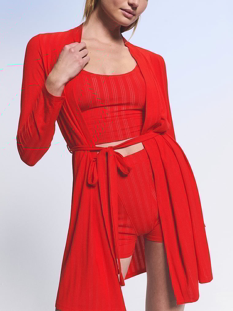 Victoria's Secret, Victoria's Secret SoSoft™ Modal Ultra-Fine 3-Piece Matching Set, onModelSide, 3 of 5