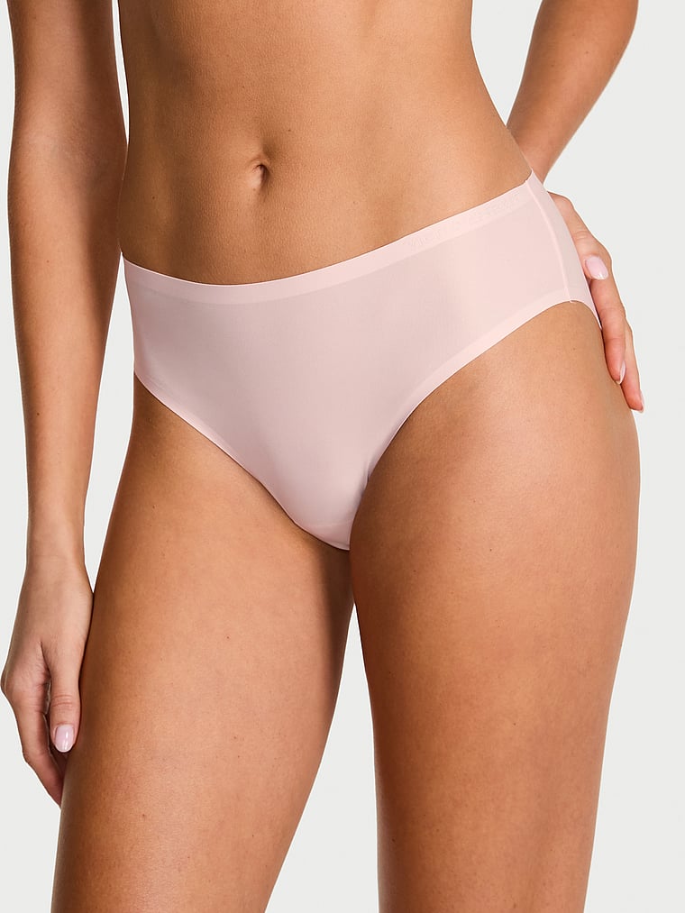 Victoria's Secret, Body by Victoria Body by Victoria Flex Mid-Rise Bikini Panty, Pink, onModelFront, 1 of 3 Kennidy is 5'11" or 180cm and wears Small