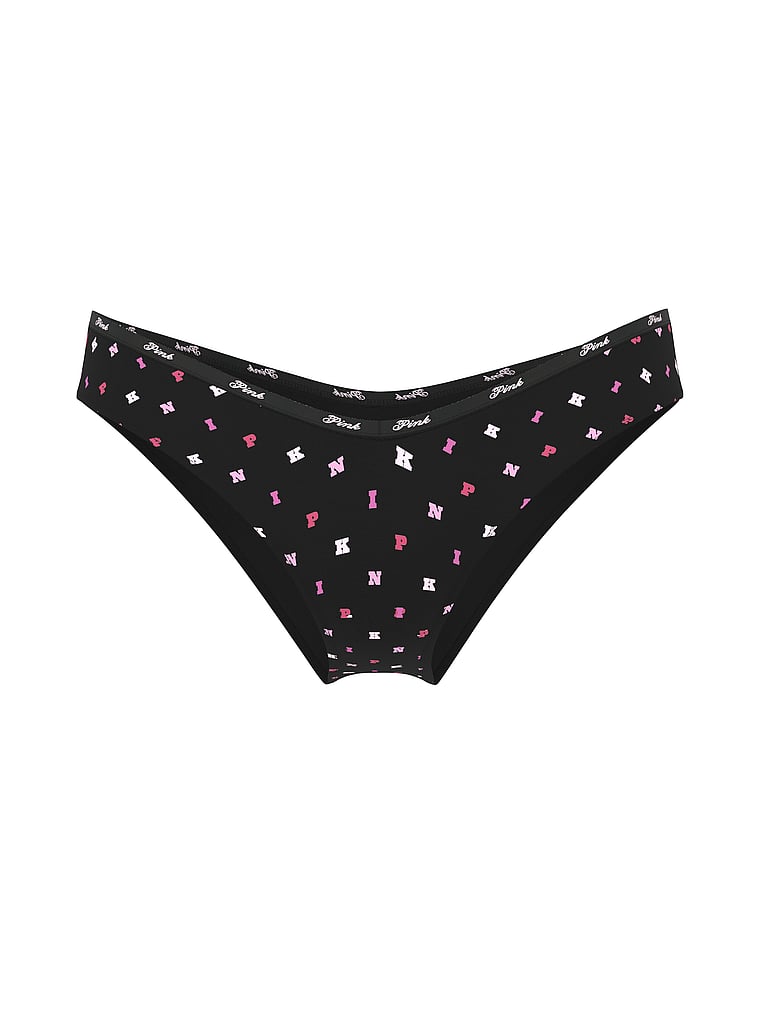 Logo Cotton Tanga Panty