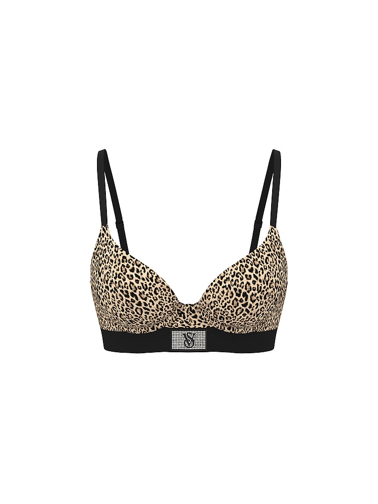 Shine Patch Lightly Lined Demi Bra