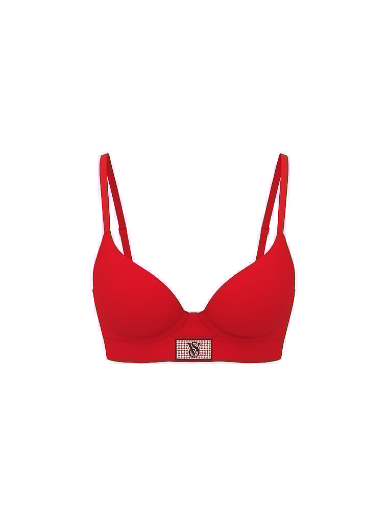 Shine Patch Lightly Lined Demi Bra