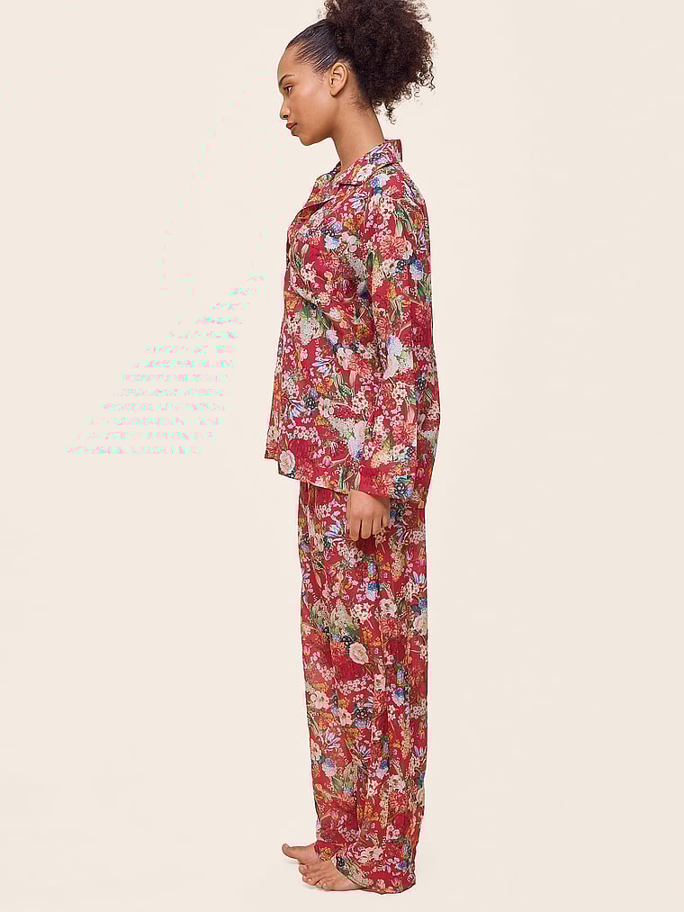 Holly Cotton Full-Length PJ Set