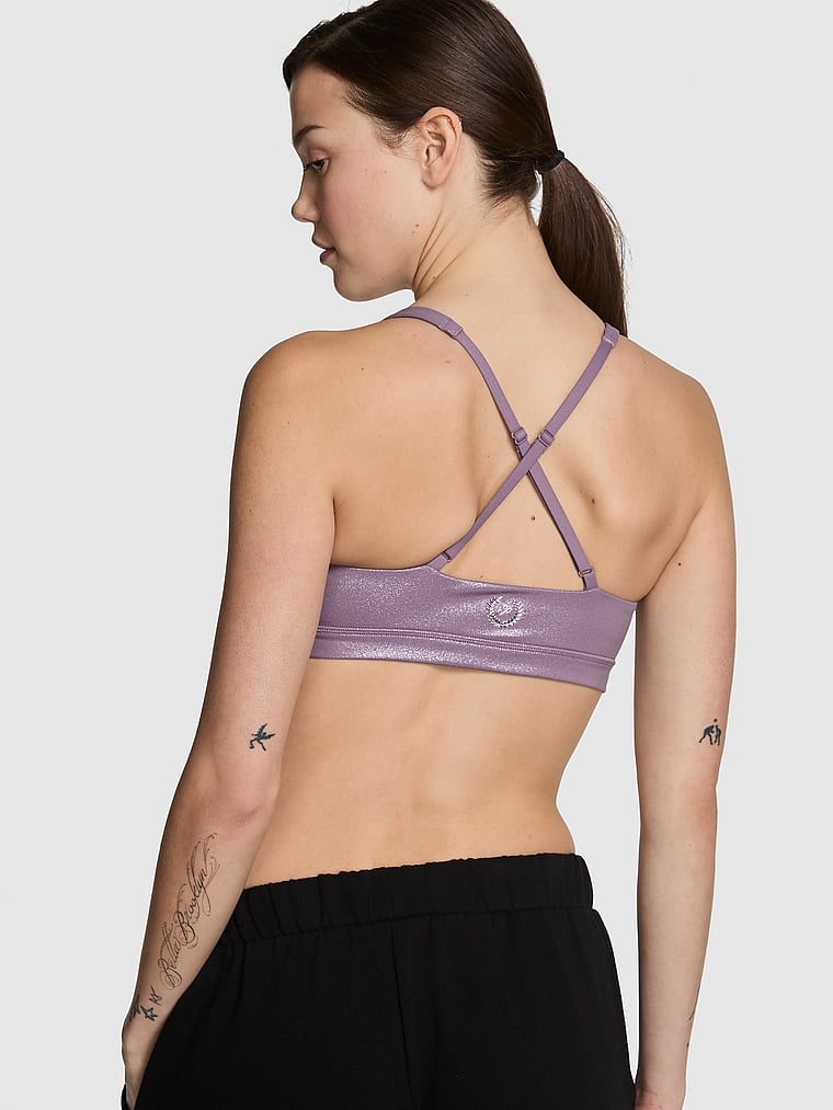 Relay Criss-Cross Plunge Sports Bra