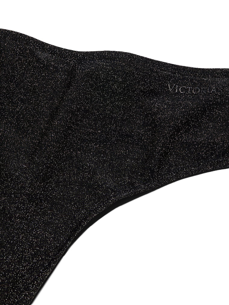 Body by Victoria Flex Shimmer Mid-Rise Thong Panty