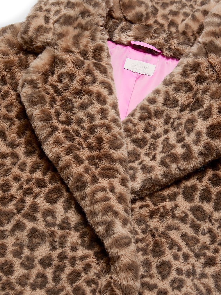 Faux-Fur Cropped Jacket