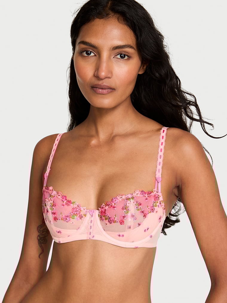 Wicked Unlined Lace Balconette Bra