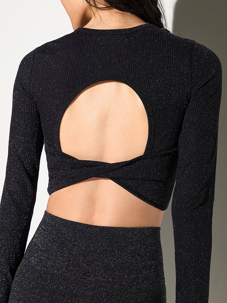 Liberty Shimmer Long-Sleeve Top