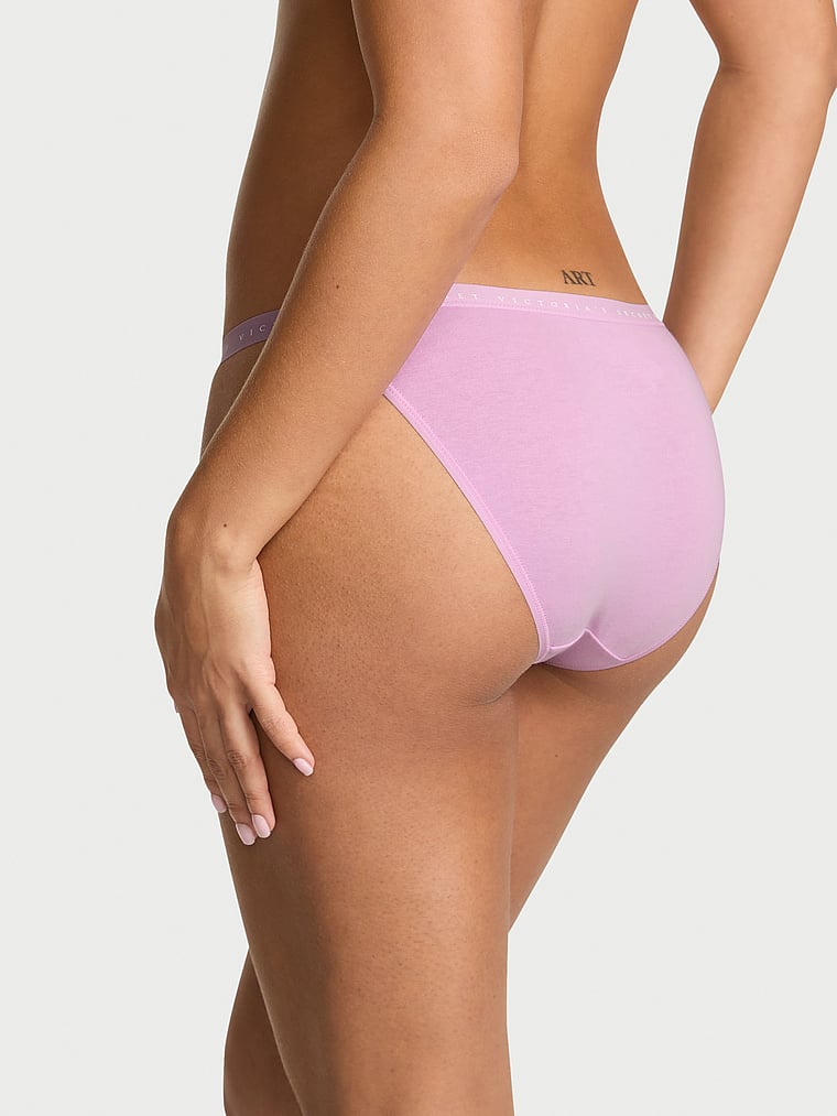 Stretch Cotton String Bikini Panty