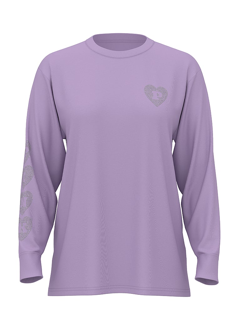Campus Cotton Long-Sleeve Tee