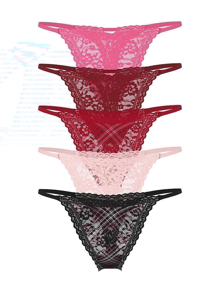 5-Pack Lacie String Thong Panties