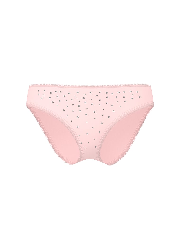 Stretch Cotton Sparkle Bikini Panty