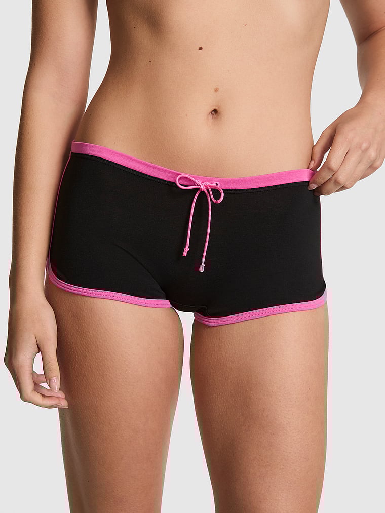 Cotton Dorm Boyshort Panty