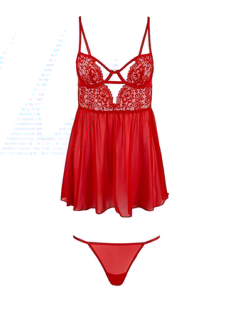 Rae Babydoll + Panty Set