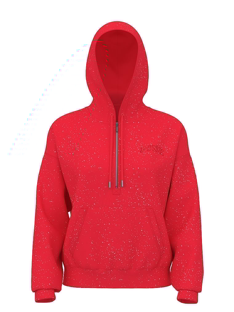 Ivy Fleece Campus Half-Zip Hoodie
