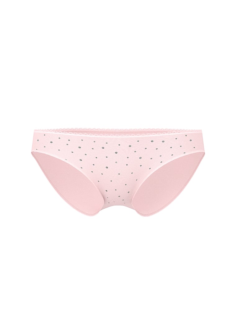 Stretch Cotton Sparkle Hiphugger Panty